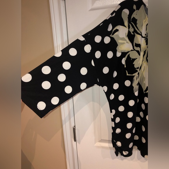 CLEO | Polka Dotted Blouse: XXL - Picture 3 of 16